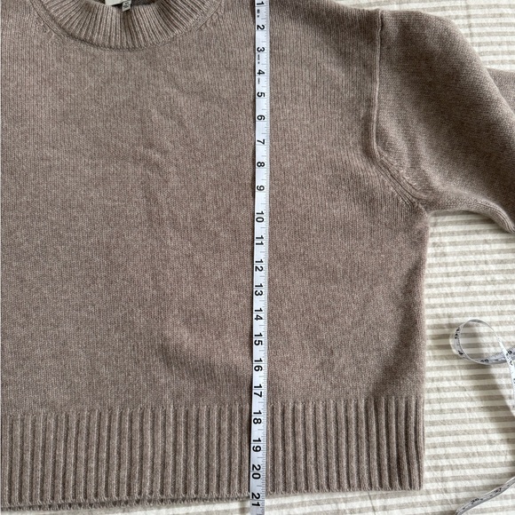 Reformation Cove Sweater, Taupe, XS - Picture 4 of 6